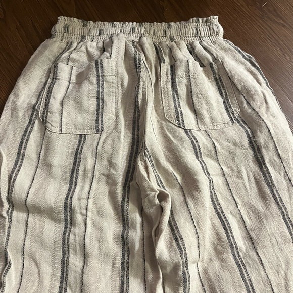 striped linen pants - Picture 2 of 4